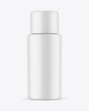 Matte Cosmetic Bottle Mockup