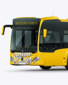 Mercedes-Benz Citaro G Bus Mockup - Left Half Side view