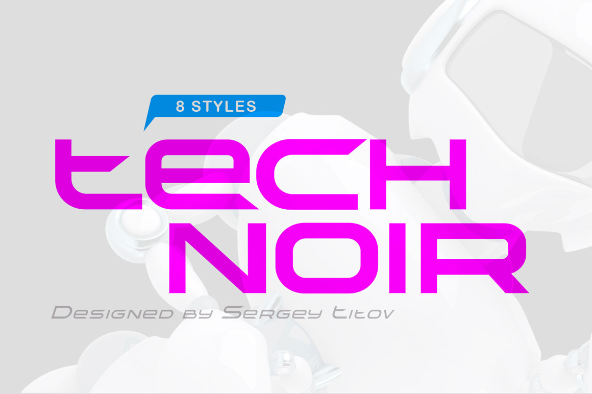 TechnoirSST font TechnoirSST font