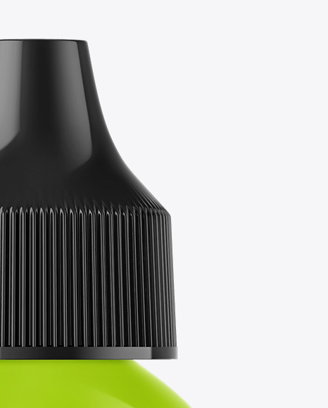 Glossy Dropper Bottle Mockup