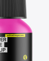 Matte Dropper Bottle Mockup