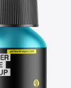 Matte Metallic Dropper Bottle Mockup