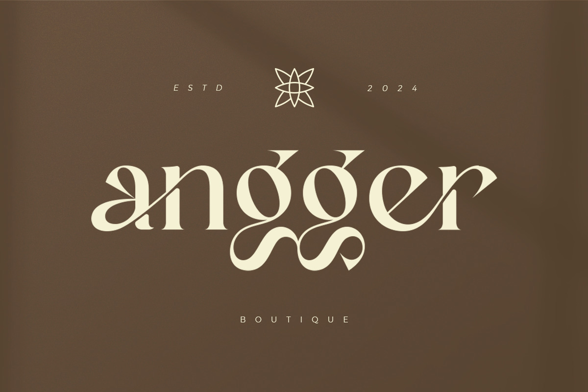 Olivea - Modern Chic Ligatures Serif Font