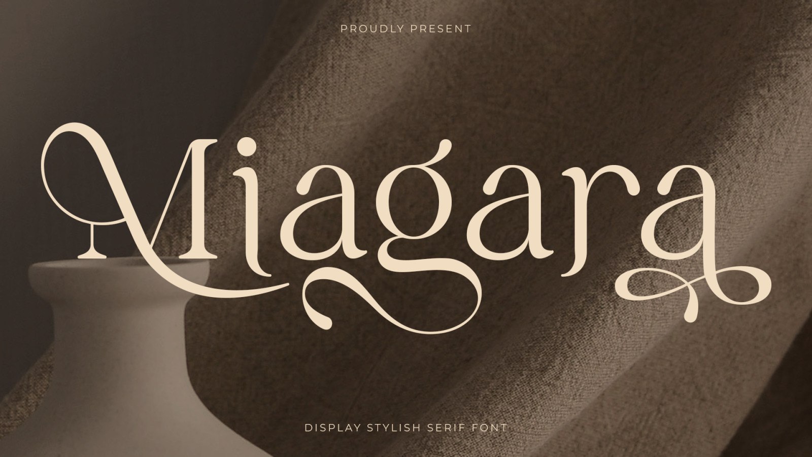 Miagara - Display Stylish Serif Font Miagara - Display Stylish Serif Font
