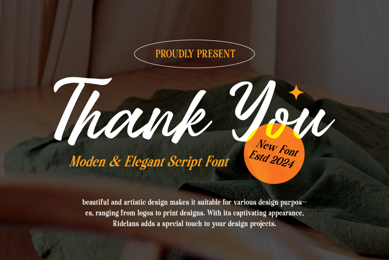Ridelans - Modern Script Ridelans - Modern Script