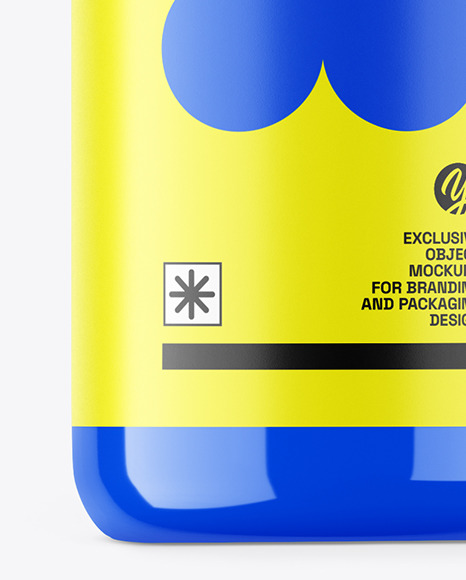Glossy Sauce Bottle Mockup Glossy Sauce Bottle Mockup