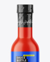 Matte Sauce Bottle Mockup