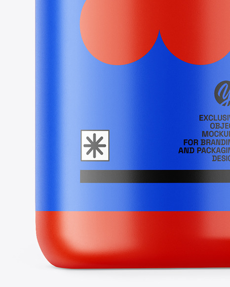 Matte Sauce Bottle Mockup