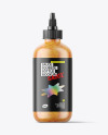 Frosted Sauce Squeeze Bottle Mockup