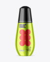 Metallic Cosmetic Bottle Mockup