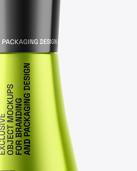 Metallic Nail Polish Bottle Mockup