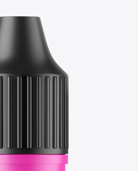 Matte Dropper Bottle Mockup