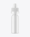 Matte Dropper Bottle Mockup