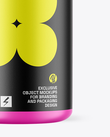Matte Dropper Bottle Mockup