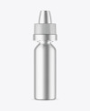 Matte Metallic Dropper Bottle Mockup