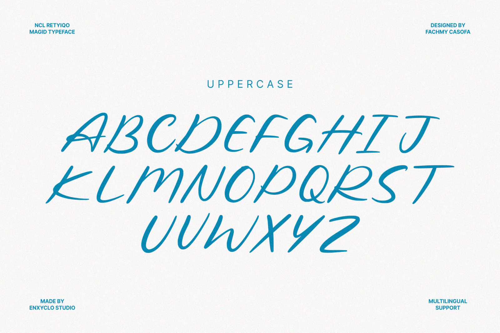 NCL Retyiqo Magid - Casual Handwritten Font