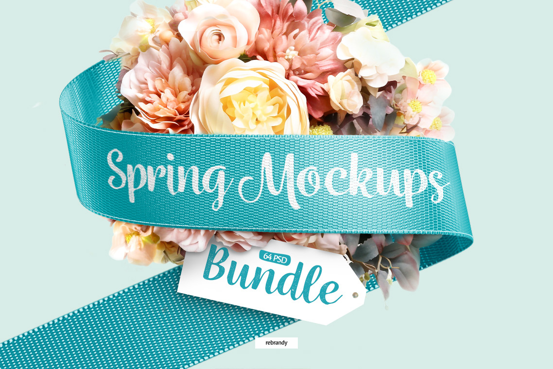 Spring Mockups Bundle Spring Mockups Bundle