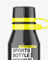 Glossy Sport Bottle Mockup