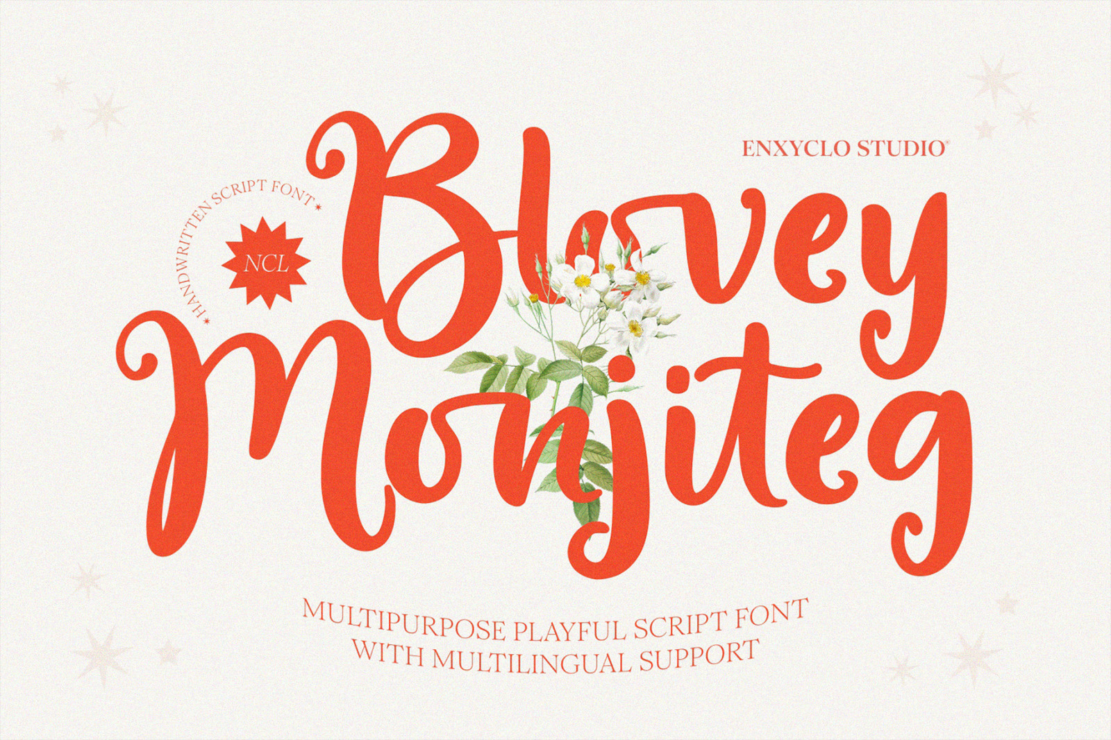 NCL Blovey Monjiteg Font