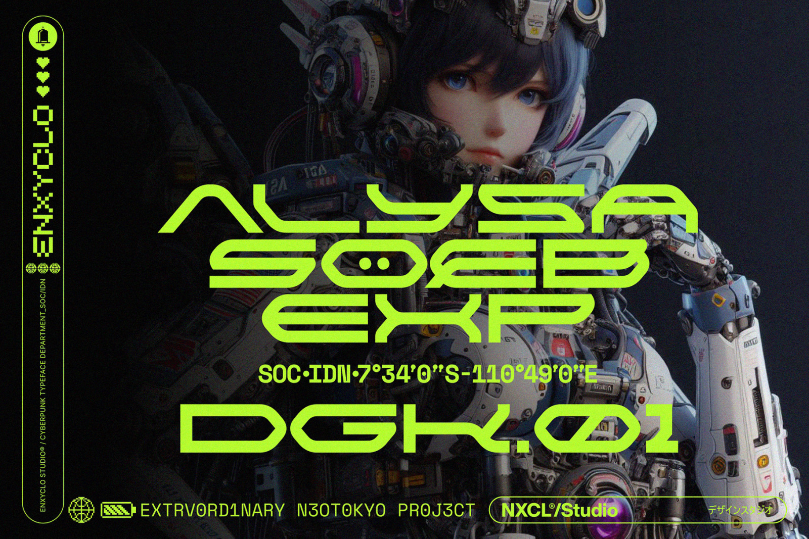 NCL Kamver - Futuristic Modern Font NCL Kamver - Futuristic Modern Font