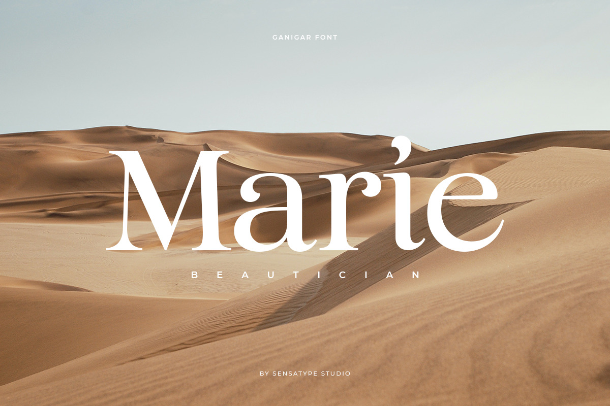 Ganigar – Modern Beauty Classy Serif