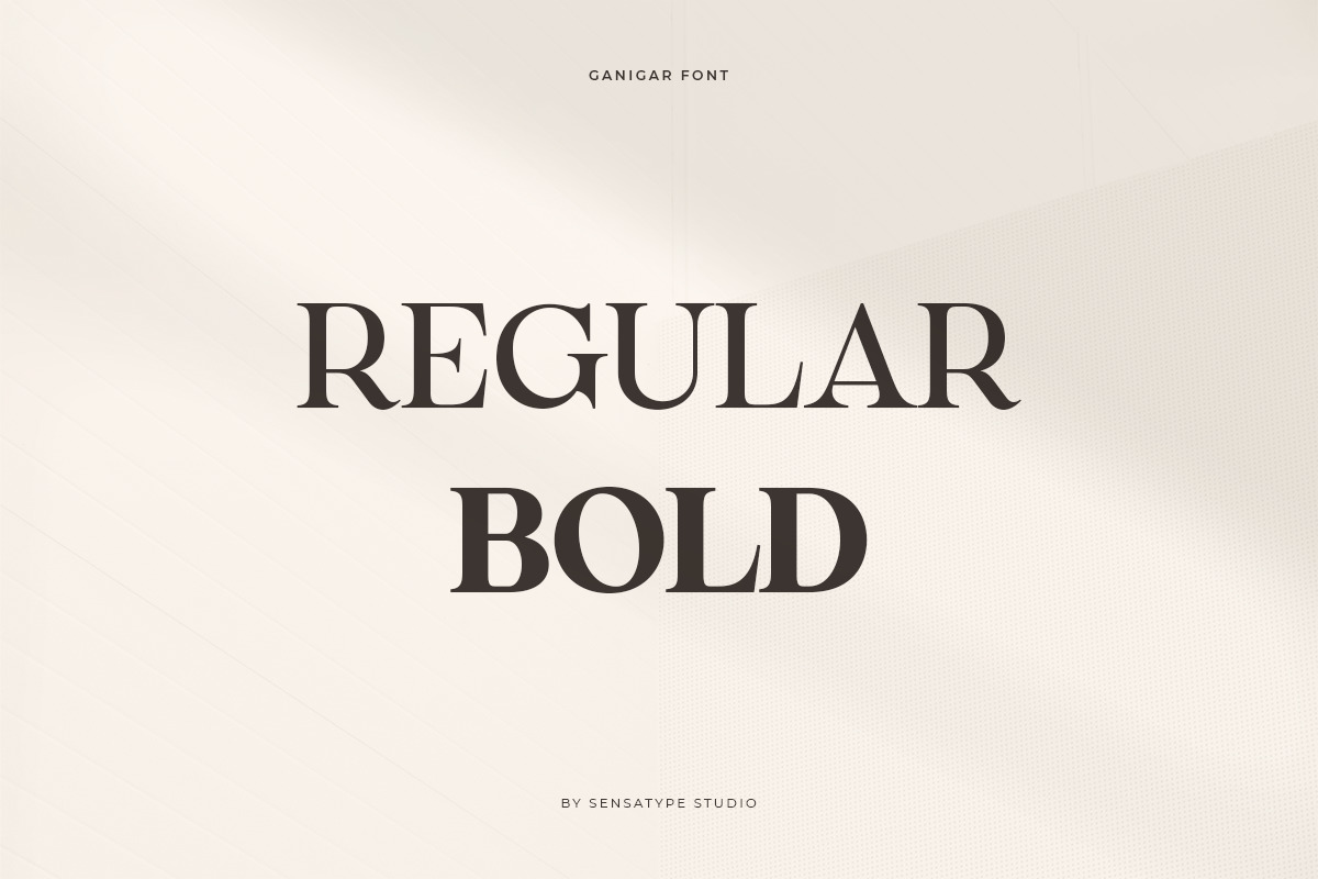 Ganigar – Modern Beauty Classy Serif Ganigar – Modern Beauty Classy Serif