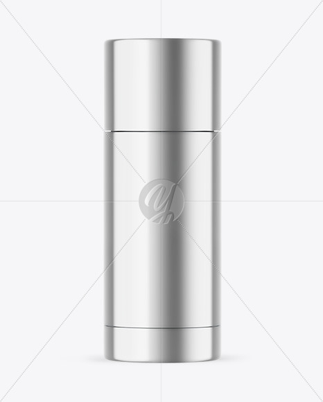 Metallic Cosmetic Bottle Mockup