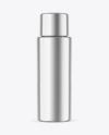 Metallic Cosmetic Bottle Mockup