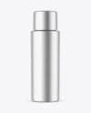 Matte Metallic Cosmetic Bottle Mockup