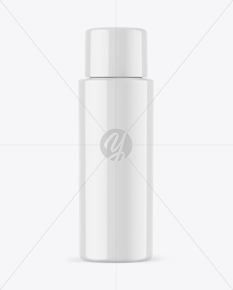 Glossy Cosmetic Bottle Mockup