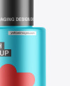 Matte Metallic Nail Polish Bottle Mockup