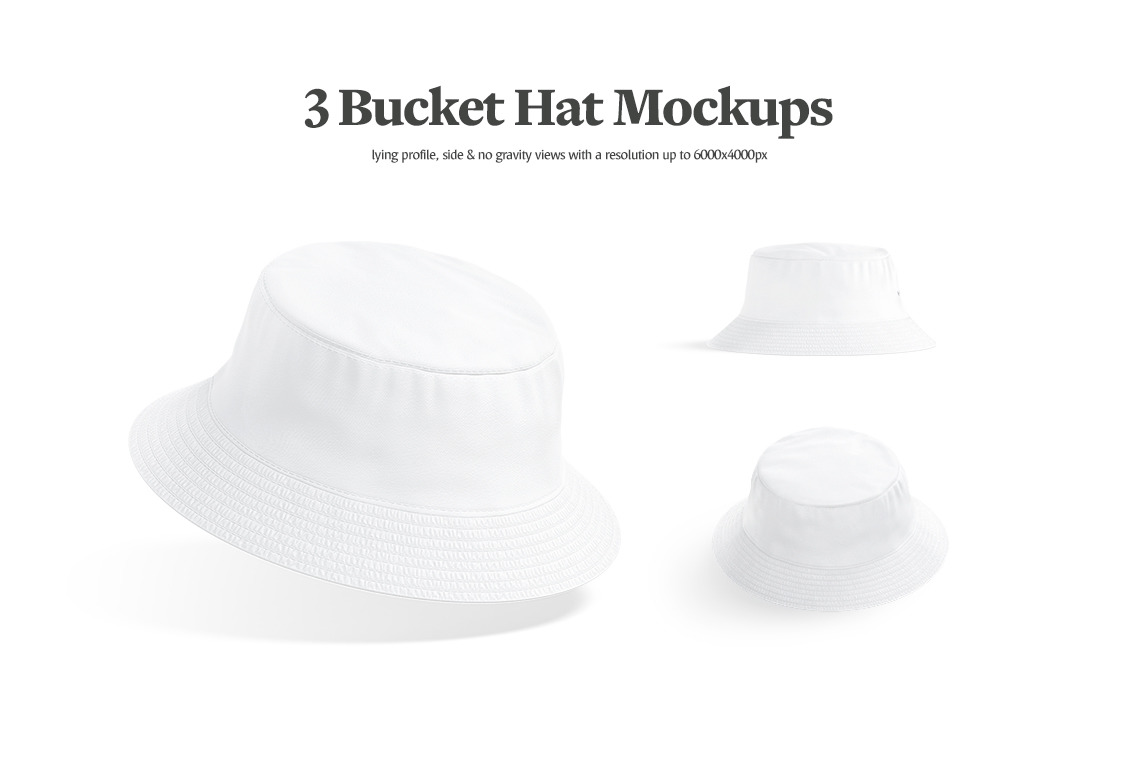 Bucket Hat Mockups