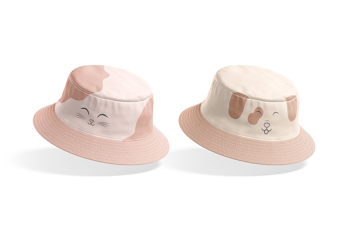 Bucket Hat Mockups Bucket Hat Mockups