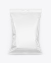 Glossy Snack Package Mockup