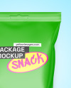 Matte Snack Package Mockup