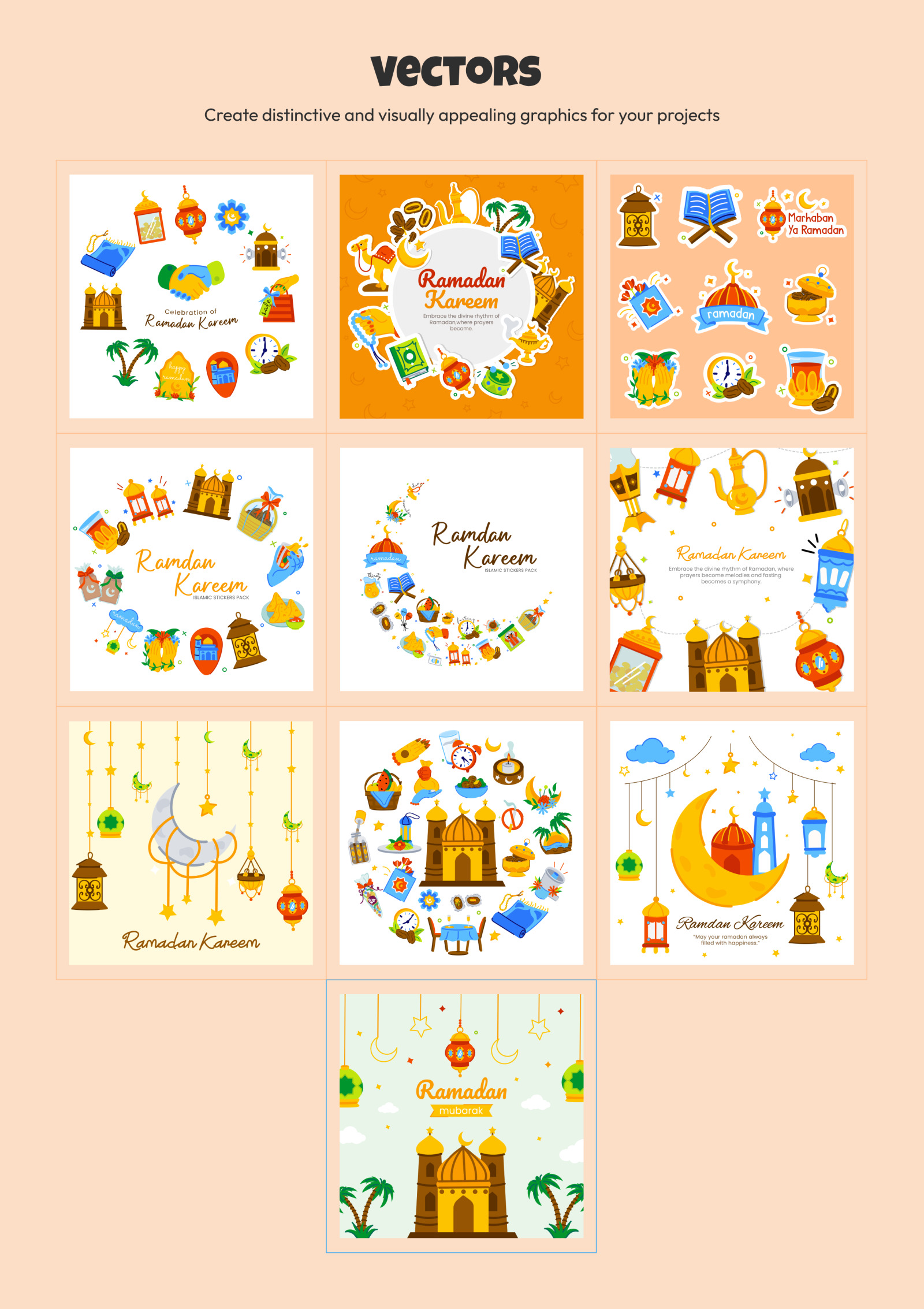 Ramadan Designs Bundle Ramadan Designs Bundle