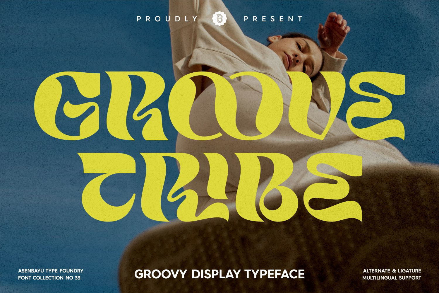Groove Tribe - Groovy Display Font Groove Tribe - Groovy Display Font