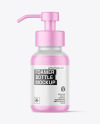 Frosted Foamer Bottle Mockup