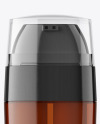 Amber Double Chamber Bottle Mockup