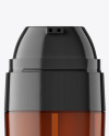 Amber Double Chamber Bottle Mockup