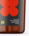 Amber Double Chamber Bottle Mockup