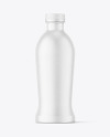 Matte Dairy Bottle Mockup