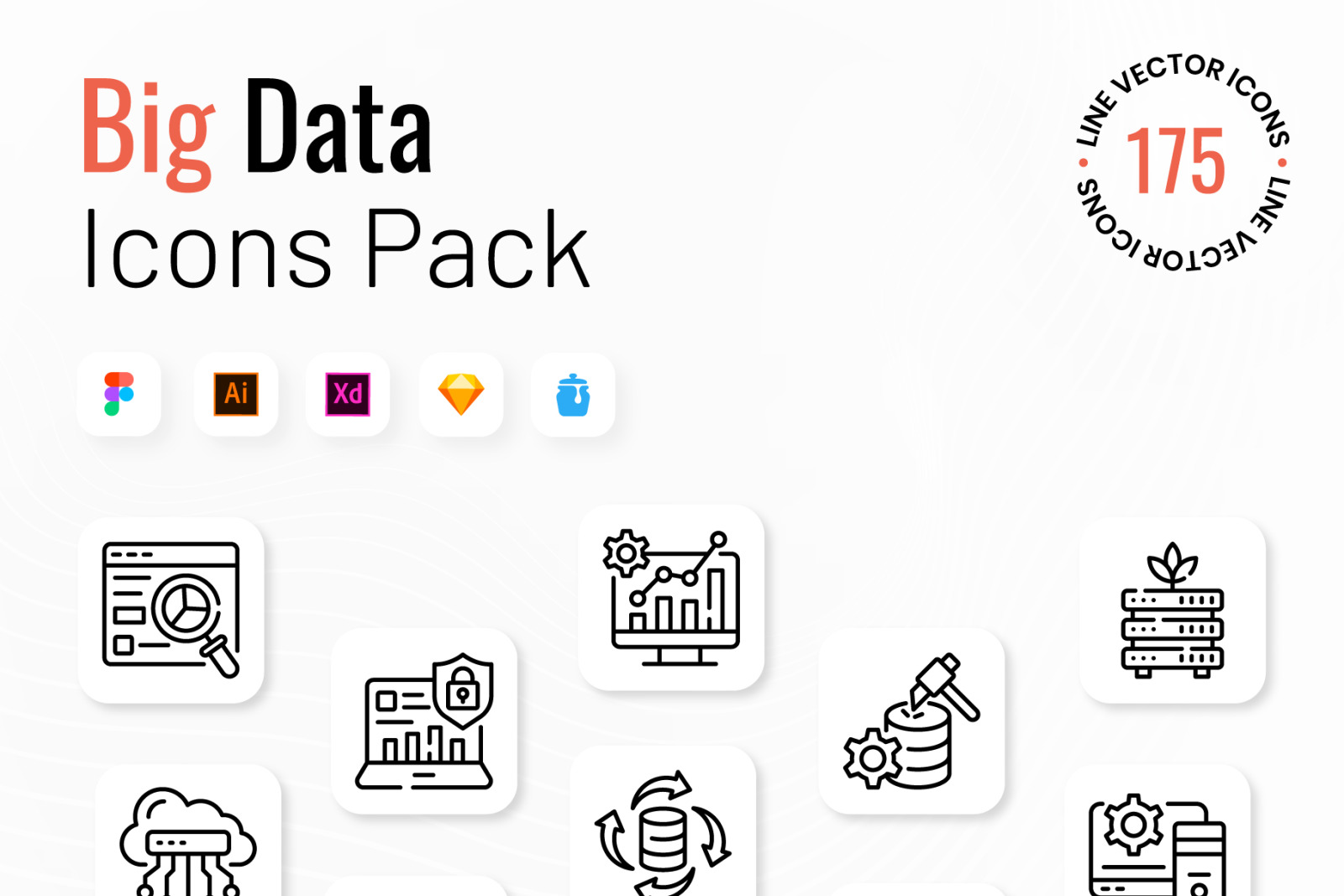 Big Data Icons Pack