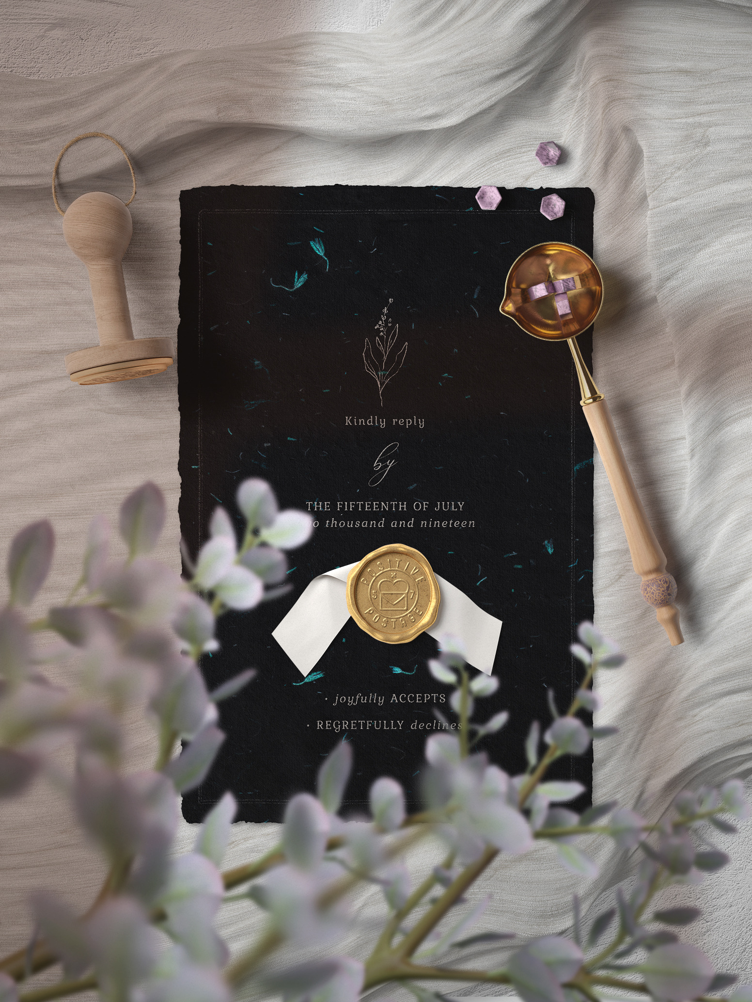 10 Turquoise Flowers Black Paper Texture Backgrounds