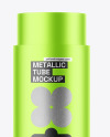 Opened Metallic Tube Mockup