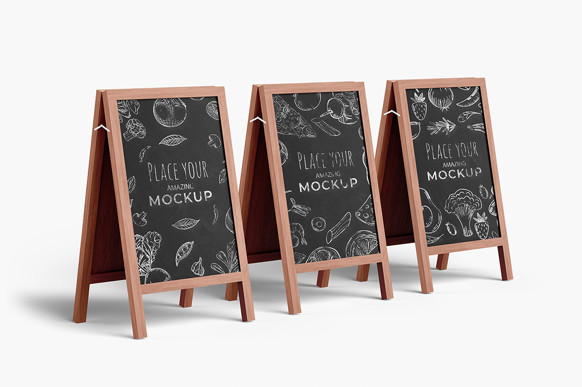 Chalkboard Mockup Set Chalkboard Mockup Set