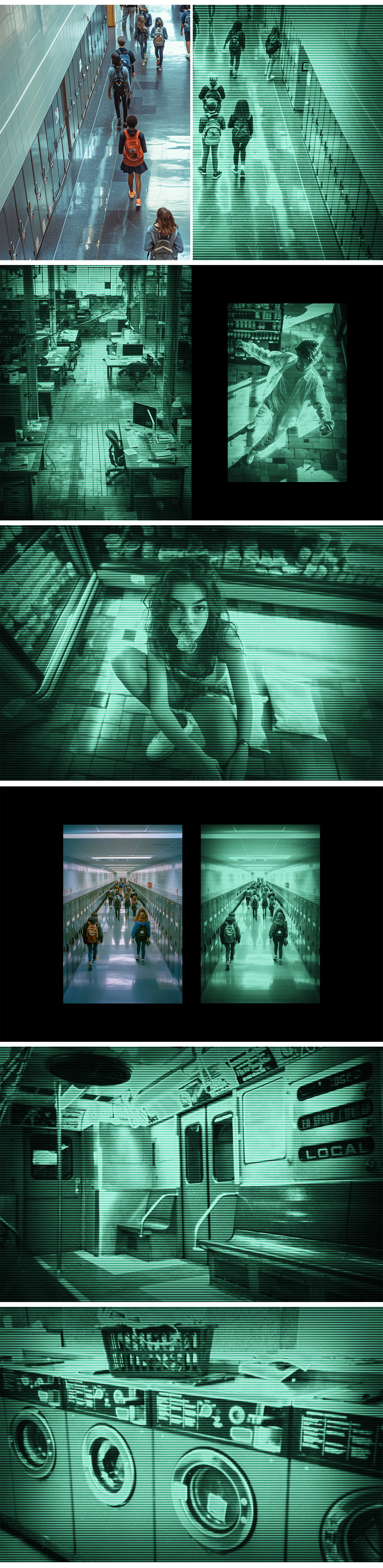 Spy Camera Glitch Photo Effect Spy Camera Glitch Photo Effect