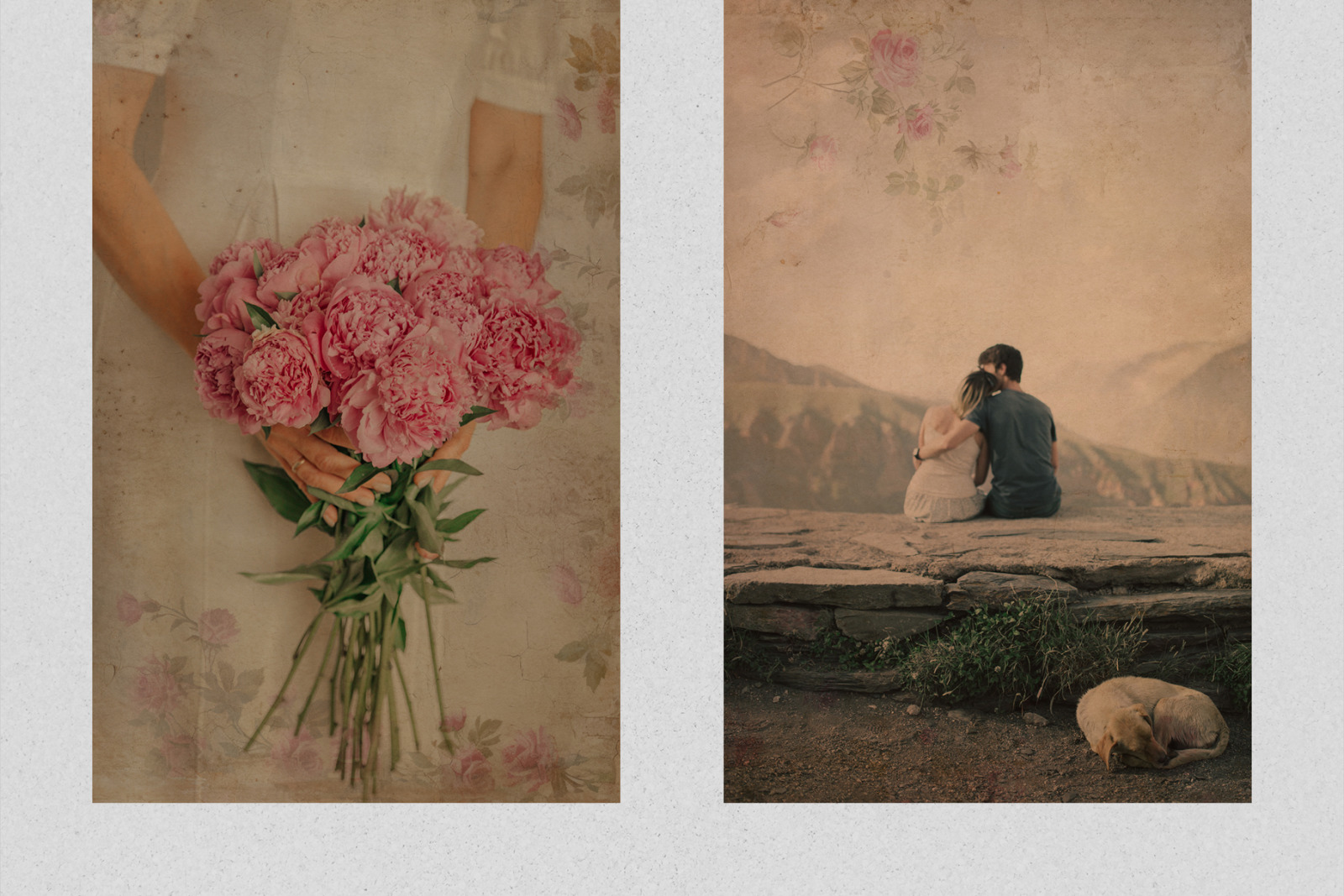 43 Junk Journal Floral Paper Effect Photo Overlays 43 Junk Journal Floral Paper Effect Photo Overlays