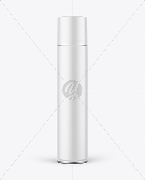 Matte Aerosol Spray Mockup