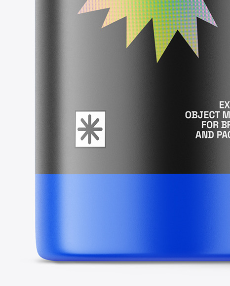 Matte PET Sauce Bottle Mockup